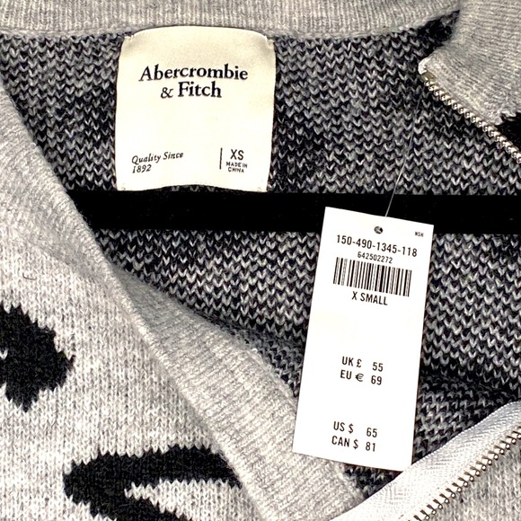 BNWT Abercrombie&Fitch tunic sweater - Picture 5 of 6